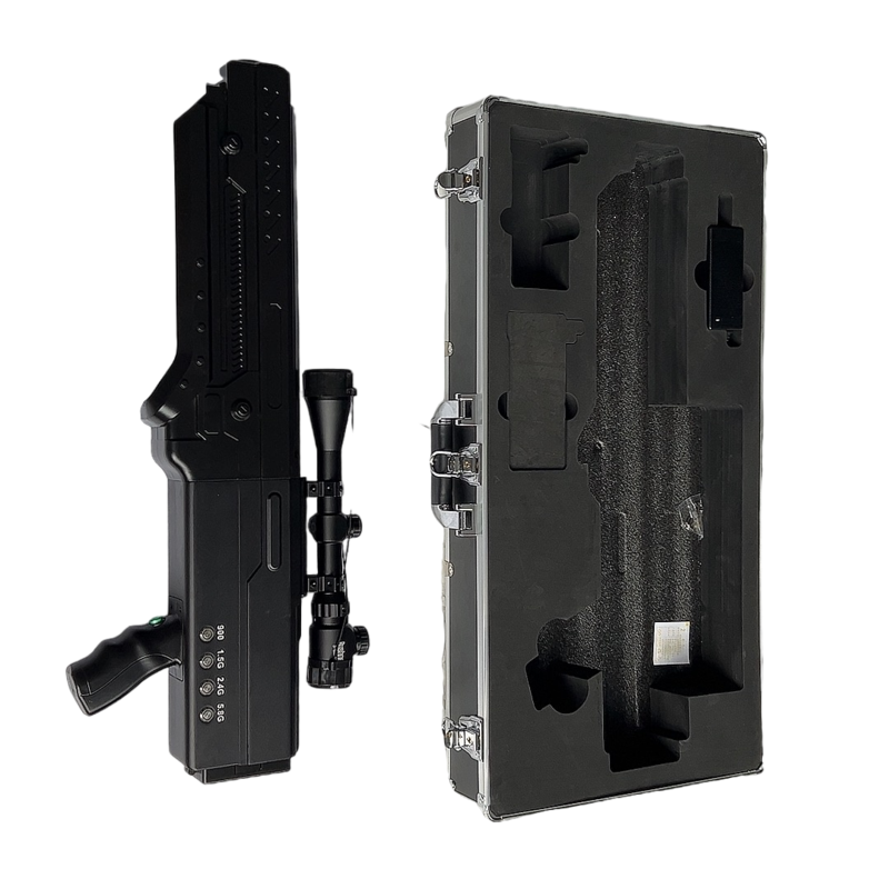  东区手持便携式枪型低空防御反制四通道A型