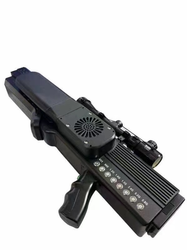  东区手持便携式枪型低空防御反制八通道